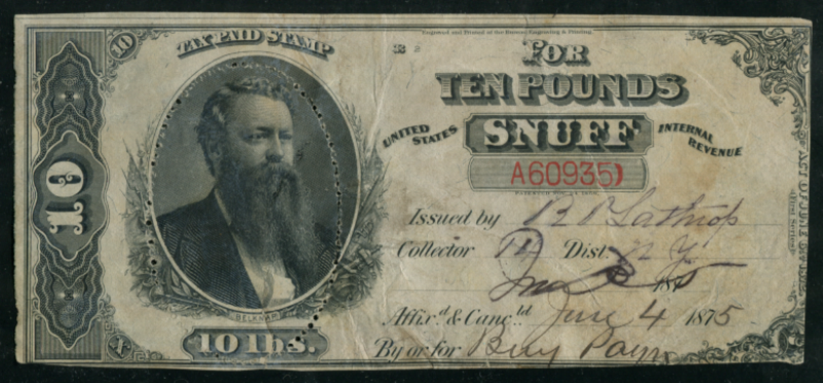 Eric Jackson Revenue Stamps