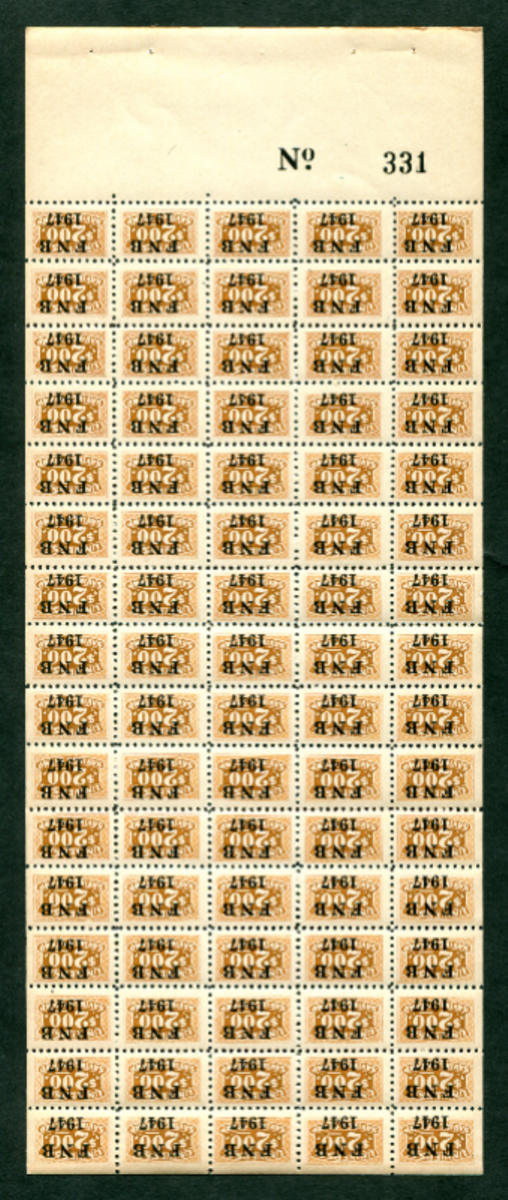 Eric Jackson Revenue Stamps