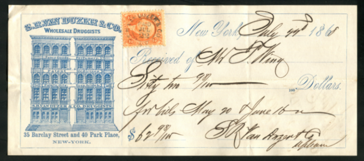 Eric Jackson Revenue Stamps