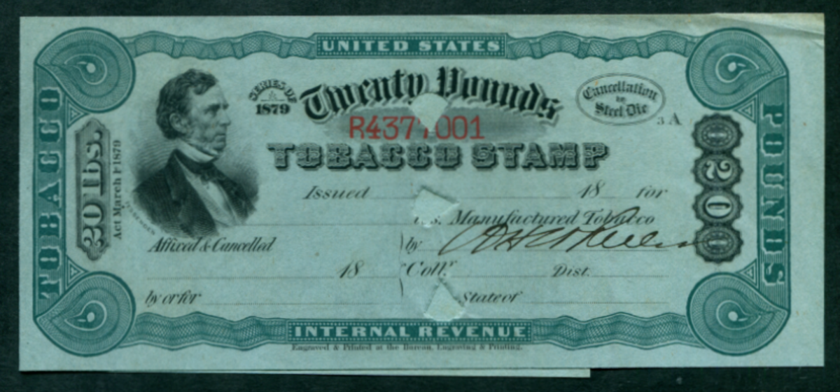 Eric Jackson Revenue Stamps