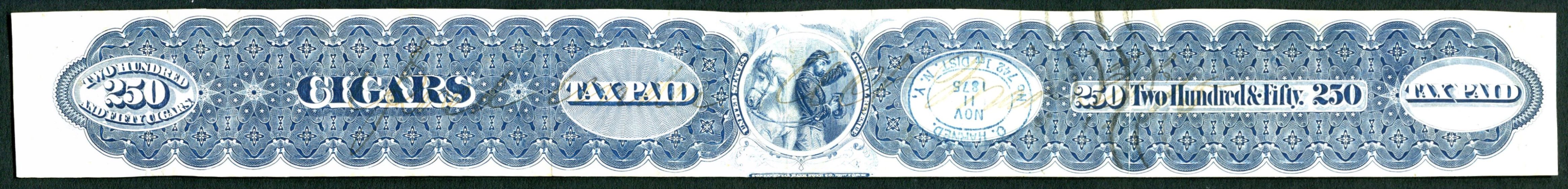 Eric Jackson Revenue Stamps